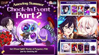 TONS OF FREE REWARDS NEW GLOBAL AMAZING SUMMER FESTIVAL PART 2 7DS Info 7DS Grand Cross [upl. by Fiske894]