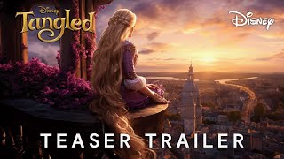 Tangled Live Action 2025  Teaser Trailer  Disney 4K  rapunzel trailer [upl. by Hutchison447]