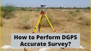 DGPS Survey in Nepali  Static and RTK Survey  DGPS dgps RTKSurvey [upl. by Lavina35]