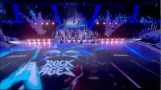 Cast of Rock of Ages perform Dont Stop Believing on Dancing on Ice 2012 [upl. by Tybald]