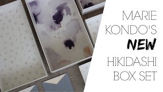 Marie Kondos Hikidashi Boxes  FIRST LOOK [upl. by Mervin]