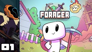 Lets Play Forager Beta 5  PC Gameplay Part 1  Too Many Resources So Little Time [upl. by Ardussi]