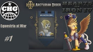 HOI4 Equestria at War  Arcturian Order 1  The Holy Order [upl. by Ardnuyek]