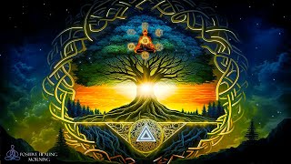 All 7 Chakras Solfeggio Frequencies  Tree Of Life  Aura Cleanse amp Chakra Balance  Root to Crown [upl. by Lurlene]