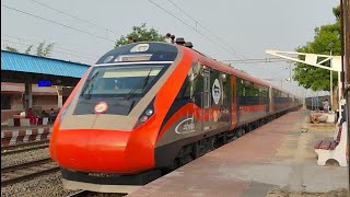 Vande bharat Neelachal Express South Bihar Express skip in high speed [upl. by Qahsi]