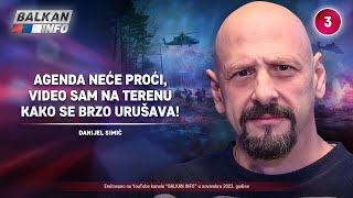 INTERVJU Danijel Simić  Agenda neće proći video sam na terenu kako se brzo urušava 29112023 [upl. by Ayram119]