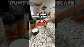 EASY PUMPKIN CHEESECAKE🎃🥧 [upl. by Michelina337]