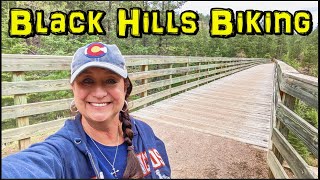 Mickelson Trail Black Hills South Dakota  Bike Trial Train Tunnels Things To Do [upl. by Rubio]