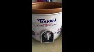 Review TOYOMI Slow Cooker with High Heat Pot 32L  HH 3500A [upl. by Atla]