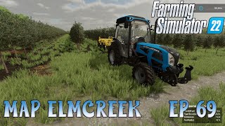 Farming Simulator 22  Le Travail des Olives  Décompacteur Broyeur engrais  Map Elmcreek EP69 [upl. by Kcirrek]