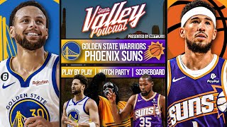 Golden State Warriors vs Phoenix Suns  LIVE Reaction  Scoreboard  Play By Play  Postgame Show [upl. by Suirrad]