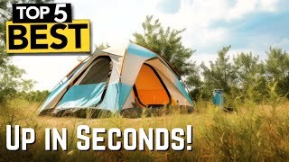 TOP 5 Best Popup Tents  2023 Buyers Guide [upl. by Alvita344]