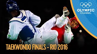 Taekwondo  Mens 80kg amp Womens 67kg Repechages amp Finals  Rio 2016 Replays [upl. by Gerita]