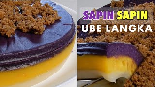 How to make SAPIN SAPIN UBE LANGKA  RecipesByTin [upl. by Ybbob]