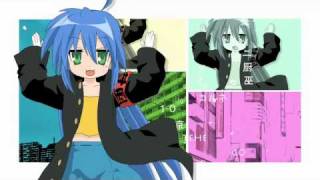 The Melancholy of Konata Izumi【Lucky☆Star x Haruhi Suzumiya OP MAD】 [upl. by Ayanaj]