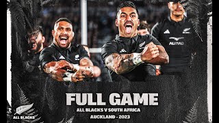 FULL GAME All Blacks v South Africa Mt Smart Stadium [upl. by Guise]