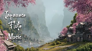 Beautiful Japanese Flute Music and Ambient Sound  Relaxing Music for Sleep Healing Stress Relief [upl. by Saretta]