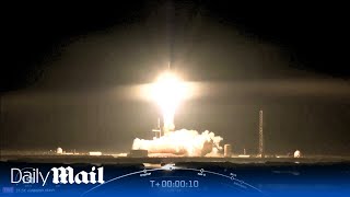 SpaceX launches Falcon Heavy X37B spaceplane during secretive mission [upl. by Whitcomb859]