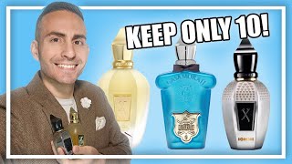 KEEP ONLY 10 Xerjoff Fragrances FOR LIFE  Toss The Rest [upl. by Nallid]