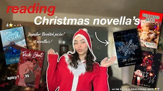 READING VLOG  reading short Christmas novella’s 🦌🎄🎅🏻 [upl. by Corette356]