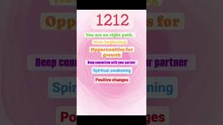 1212 angel number meaning angel tarot universe tarotreading divinemanifestation tarotreader [upl. by Rolfston]