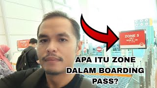 Maksud Zone dalam boading pass AirAsia [upl. by Worra]