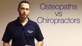 London Osteopath Whats The Difference Between An Osteopath and a Chiropractor [upl. by Meehyrb]