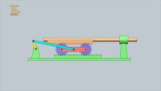 Doublerack GearLever Mechanism 2 [upl. by Mcfadden]