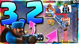 This NEW Hunter DECK is Awesome Molt Clash Royale [upl. by Mchenry]