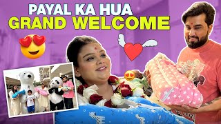 PAYAL KA HUA GRAND WELCOME  Armaan Malik [upl. by Lucier]