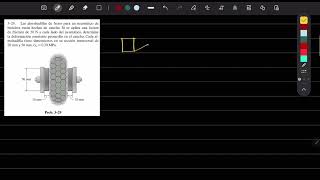 PROBLEMA 329 MECANICA DE MATERIALES HIBBELER [upl. by Yraeht]