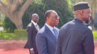 CES IMAGES QUI VOUS ONT ÉCHAPPÉ Bassirou le nouveau président du Sénégal et Sonko au palais [upl. by Cherianne]