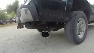 LB7 66L Duramax 4 Inch MBRP Exhaust InteriorExterior [upl. by Ettecul555]