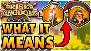 What Does 🅿️ MEAN in Rise of Kingdoms MORE 🅿️ Commanders Scipio Wheel of Fortune ROK [upl. by Mendie]