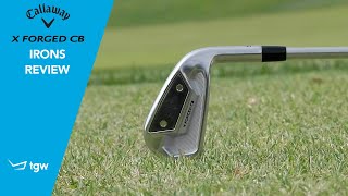 Callaway Mens X Forged 21 CB Irons Review [upl. by Ennyletak939]