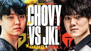 GENG VS TES  LPL VS LCK  CHOVY VS JACKEYLOVE  MSI 2024  CAEDREL [upl. by Shere]