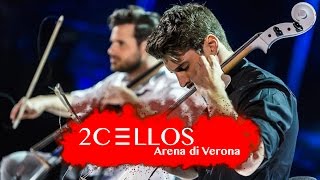 2CELLOS  Viva La Vida Live at Arena di Verona [upl. by Ruscio]