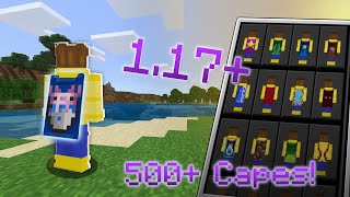 How To Get CUSTOM CAPES In Minecraft Bedrock Edition 117 118 119 120 121 [upl. by Faber304]