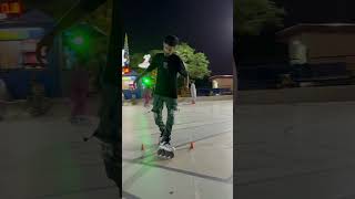 mix slalom skill😂😱😱hamzaskater ayazskatingclub skating shortvideo viralvideo [upl. by Juback]