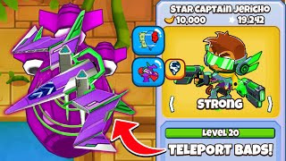 The NEW Hero Can Literally TELEPORT BADS Bloons TD Battles 2 [upl. by Aipotu]