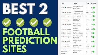 2 Best Football Predictions Site For 20232024 League Season  Football Predictions Today [upl. by Nee]