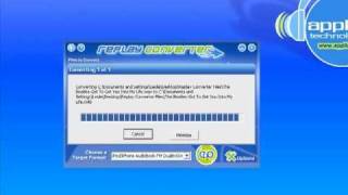 How to Convert an Audio File MP3 WAV or any other audio file to iPod M4B [upl. by Arfihs]