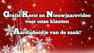 Gratis Kerst amp Nieuwjaarswens video voor onze klanten [upl. by Yliab]