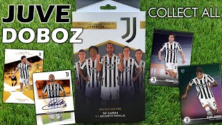 Topps Juventus Kártyagyűjtemény Doboz 202122  Bemutató [upl. by Alisa]