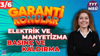 TYT FİZİK  GARANTİ KONULAR FKB KAMPI  3GÜN6 GÜNDE  10Sınıf 1 Dönem Fizik Konuları [upl. by Ynnam]