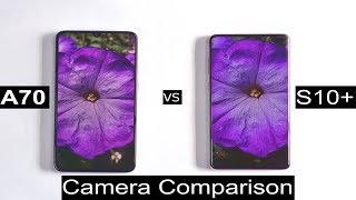 Samsung Galaxy A70 vs S10 Plus Real Life Camera Comparison [upl. by Woody]