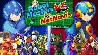 Robot Masters VS NetNavis  Morkez Marihser [upl. by Rosalind]