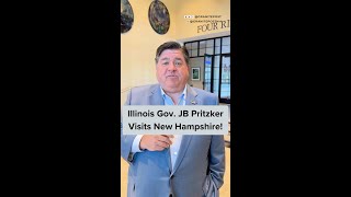 Illinois Gov JB Pritzker Visits New Hampshire [upl. by Berman113]