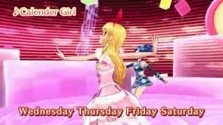 Aikatsu Music Video quotCalendar Girlquot ♪ [upl. by Kallman]