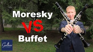 Chinese Moresky Bb clarinet MCL288  Review amp comparison with BUFFET TOSCA [upl. by Hutchins]